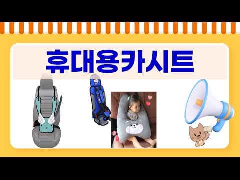 휴대용 카시트 리안 vs 다이치! 주니어 부스터 육아용품 비교