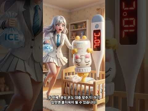 초보 부모를 위한 젖병 배앓이 방지 및 안전 분유 육아용품