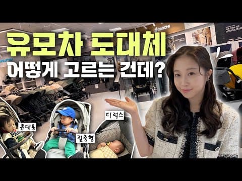 디럭스 vs 휴대용 vs 절충형! 육아용품 유모차 종류별 비교분석