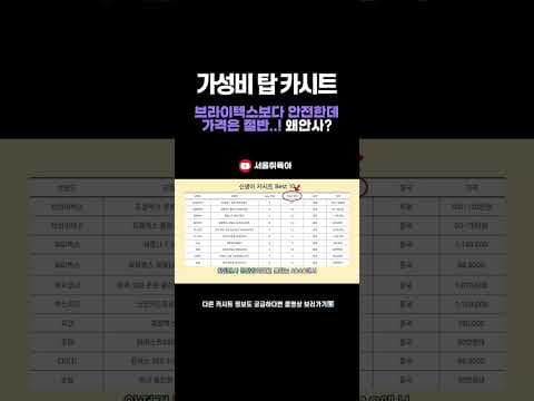 60만원대 가성비 육아용품 카시트 추천! 조이, 다이치, 순성 비교