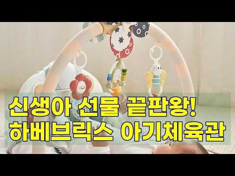 신생아 오감 발달 돕는 육아용품, 하베브릭스 아기체육관 후기