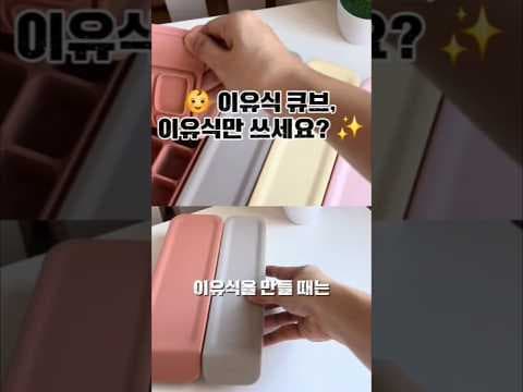 이유식 큐브 육아용품 활용법 써보니 주방 간편 요리 대만족