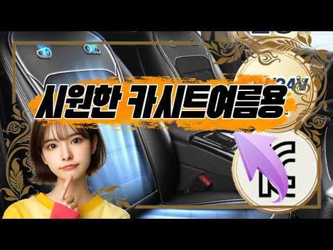 육아용품 여름철 카시트 차량용 듀얼 빅펜 쿨링시트 통풍시트 추천