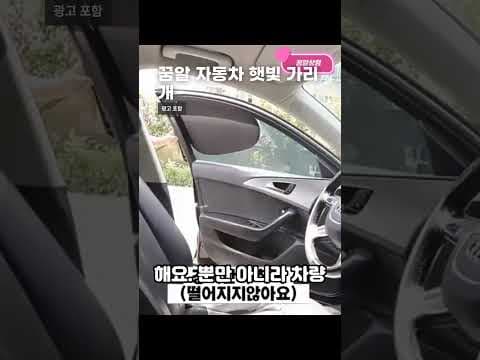 꼬마 자동차 햇빛가리개 리뷰: 육아용품으로 차량 인테리어까지!