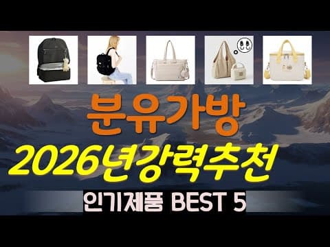 가성비 좋은 분유가방 추천 TOP5! 육아용품 비교