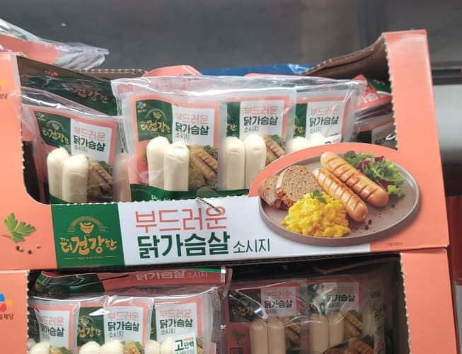 더건강한 닭가슴살 소시지 120G X 7