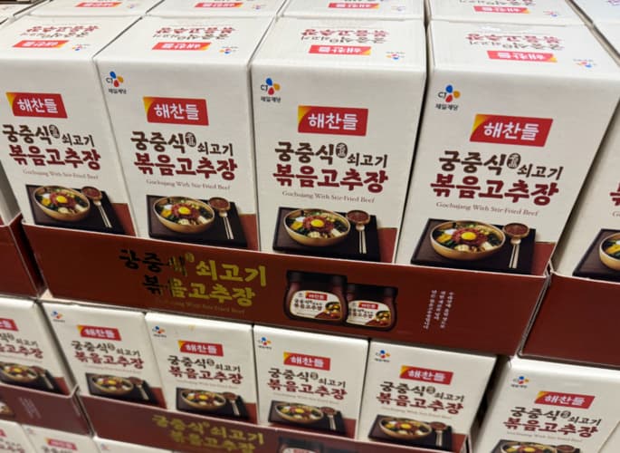 해찬들 궁중식볶음고추장 500G X 2