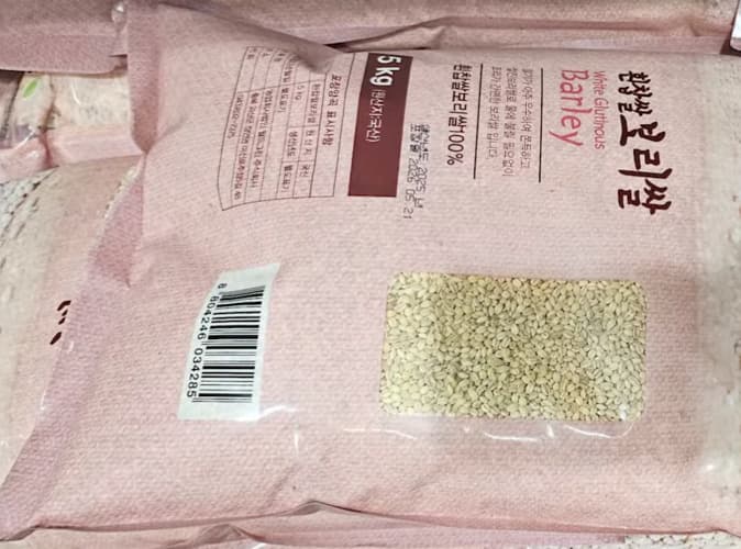 월드그린 국내산 흰찹쌀보리 5KG