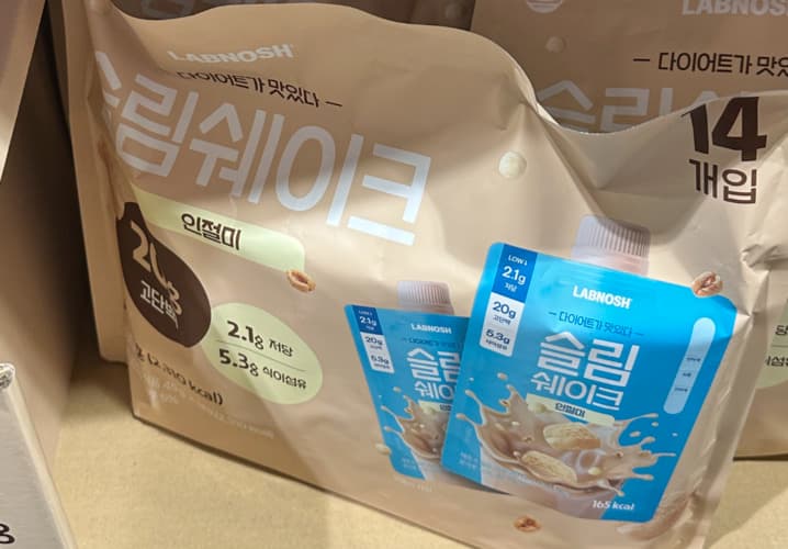 LABNOSH 랩노쉬 슬림쉐이크 인절미맛45G X 14개