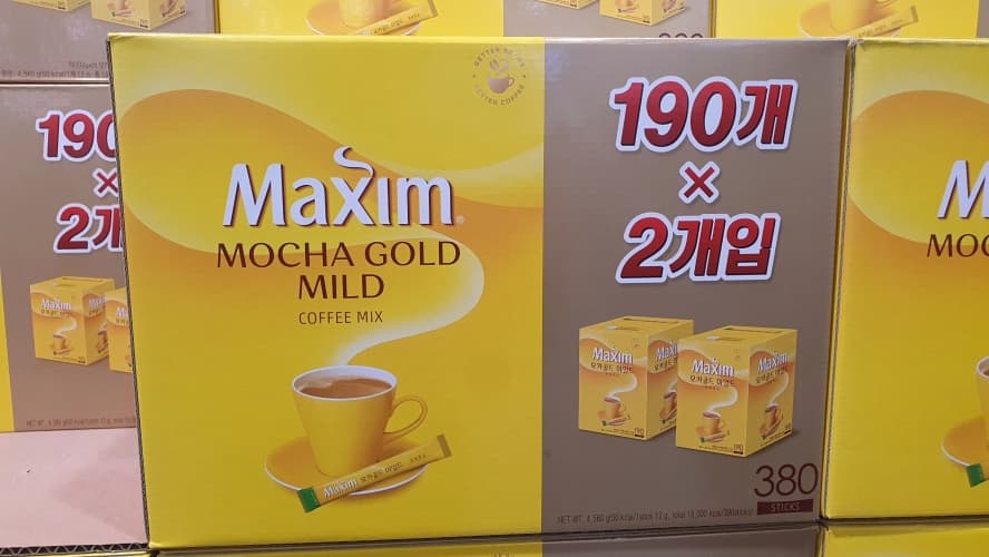 MAXIM 모카골드 마일드 190CT X 2