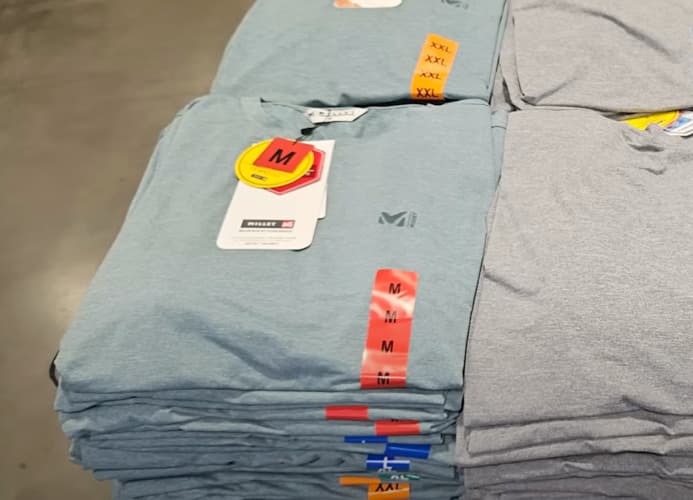 MILLET 남성 아스킨 반팔 M,L,XL,XXL ASIAN SIZE