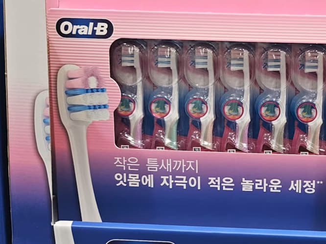 ORAL-B 오랄비 엑스퍼트 9000 칫솔 7개