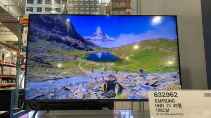 SAMSUNG UHD TV 43형 108CM