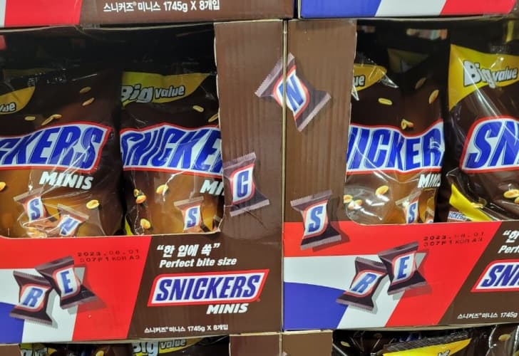 SNICKERS 펀 사이즈초콜릿 1360G