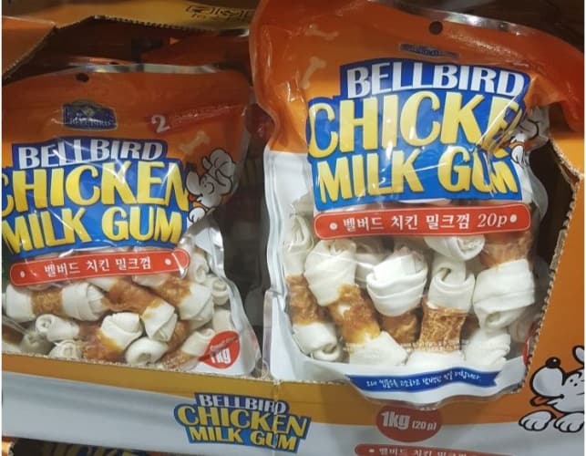 벨버드 치킨밀크껌 1KG